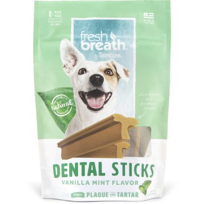 Gâterie dentaire pour chiens à la menthe, dental stick tropiclean