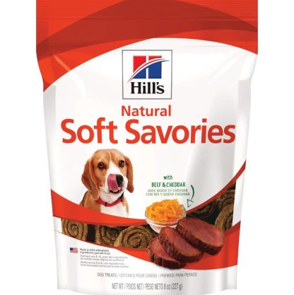 Gâterie pour chien, boeuf et cheddar, Soft Savories Science Diet, 227gr