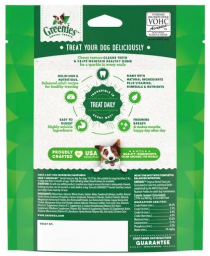 Gâteries Dentaires pour Chien, Original Grand, Greenies