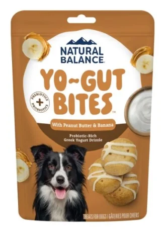 Biscuit Yo-Gut Bites avec beurre arachide & Banane